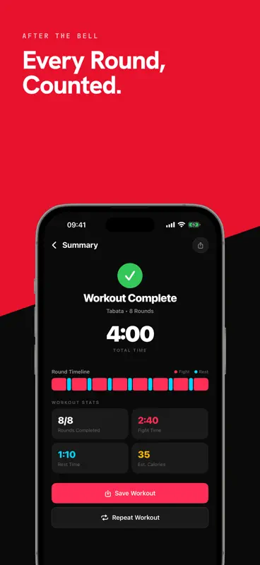 RoundBlitz - Boxing Timer screenshot 5 of 6
