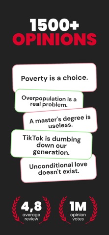 Unpopular Opinions Debate game screenshot 2 of 6