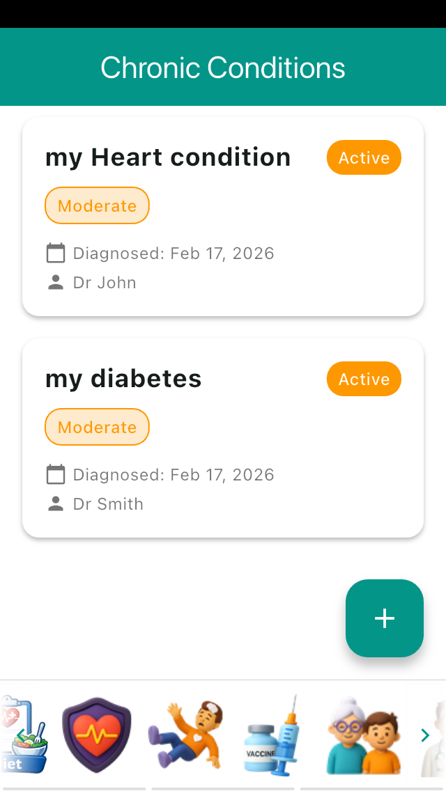 MediVault - Family Health Data screenshot