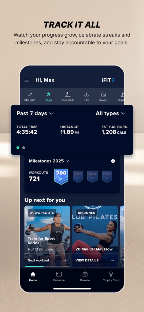 iFIT Workouts - Health & Fitness App | MWM