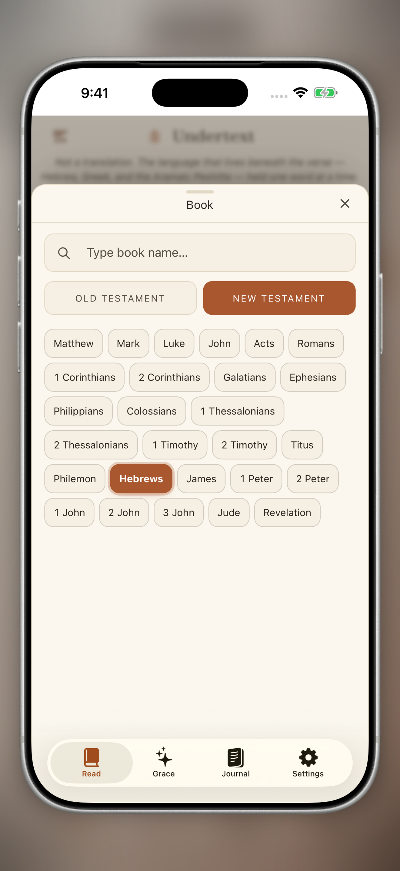 undertext Bible screenshot 6