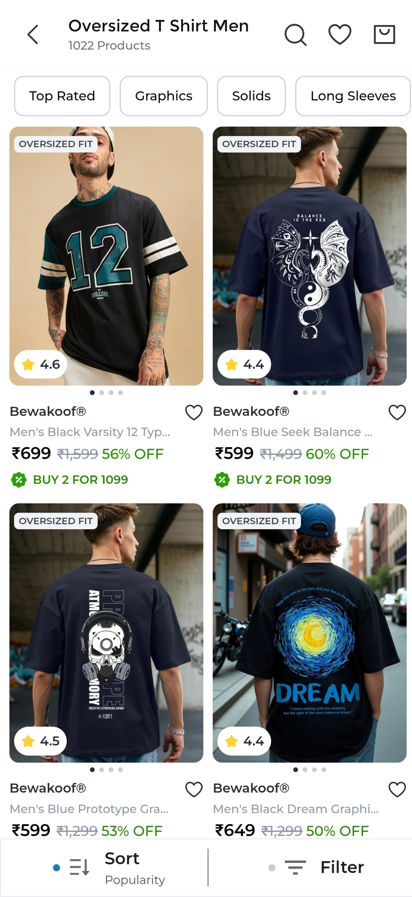 Bewakoof- Fashion Shopping App screenshot 3