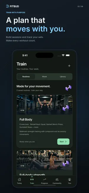Fitbud - Fitness Social screenshot 2