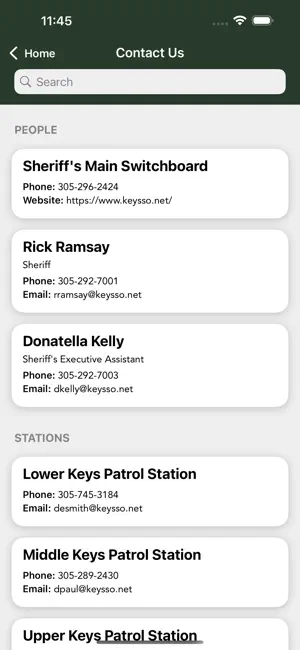 Monroe County Sheriffs Office screenshot 2