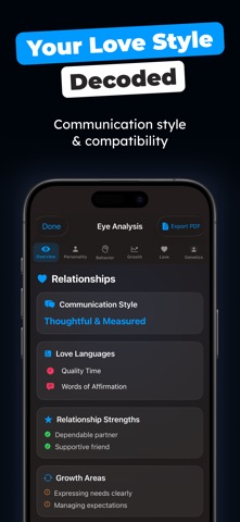 Eye Color Identifier Analyzer iPhone screenshot