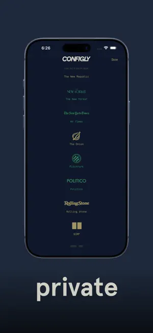 Briefly: Minimalist News screenshot 2