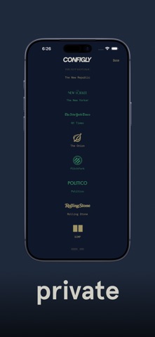 Briefly: Minimalist News screenshot