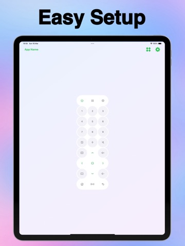 OneTap Remote: TV Control iPad screenshot