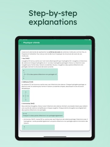 snapSchool - Homework with AI iPad screenshot