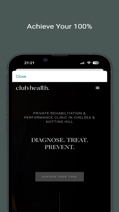 Screenshot #3 pour Club Health