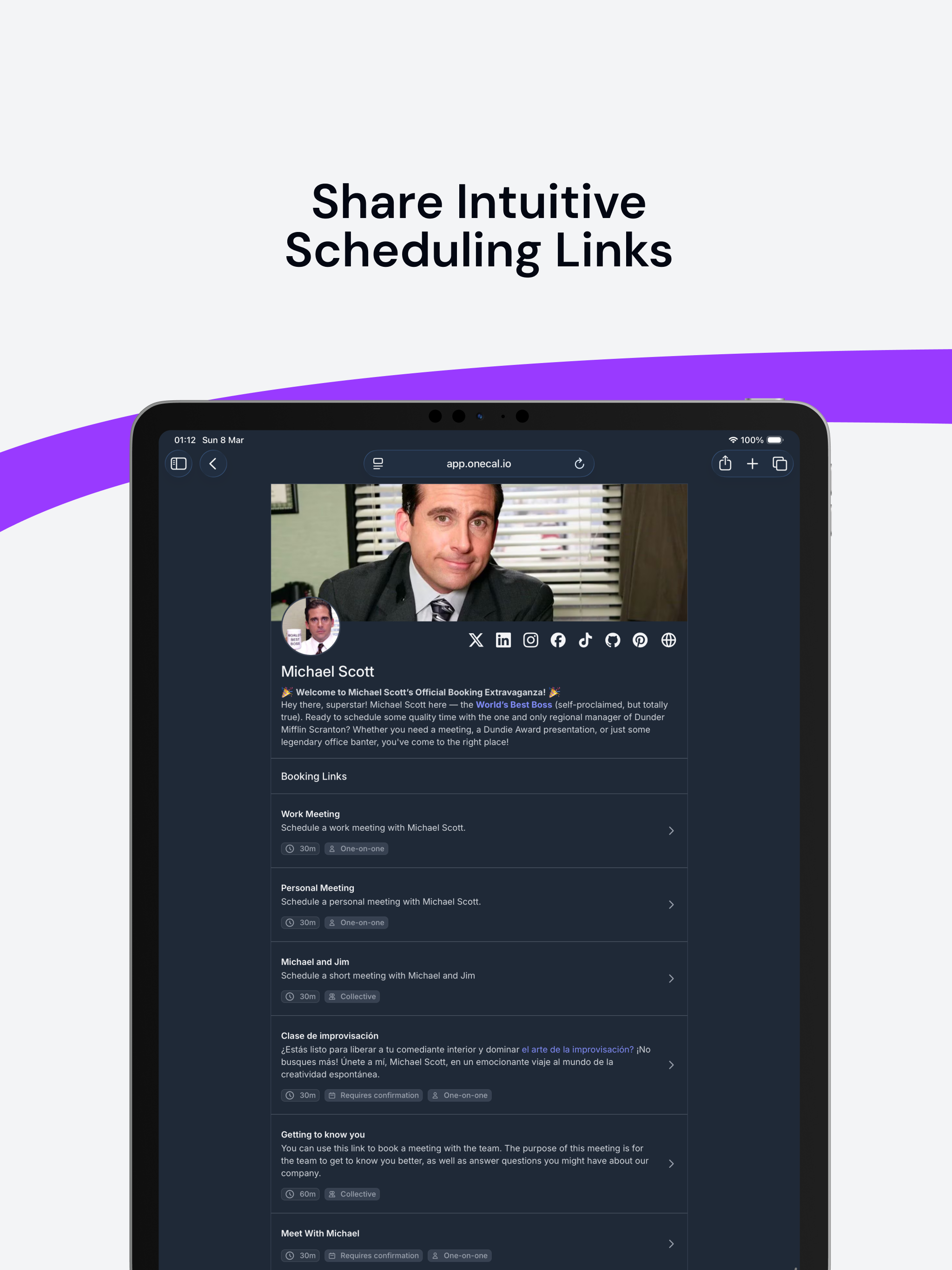 OneCal: Unified Calendar