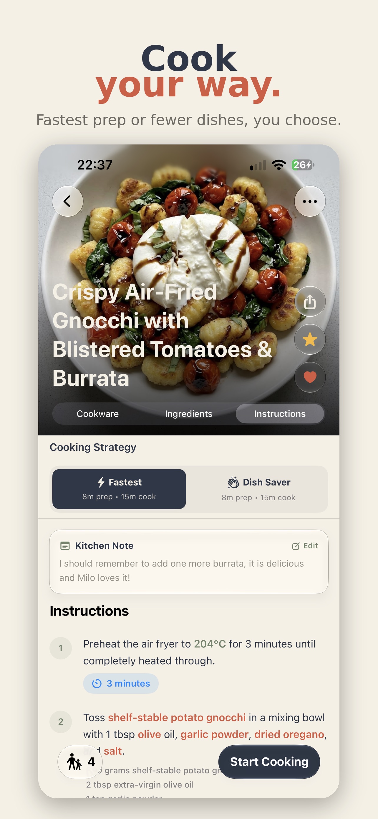 Screenshot 1 of WeeknightBite