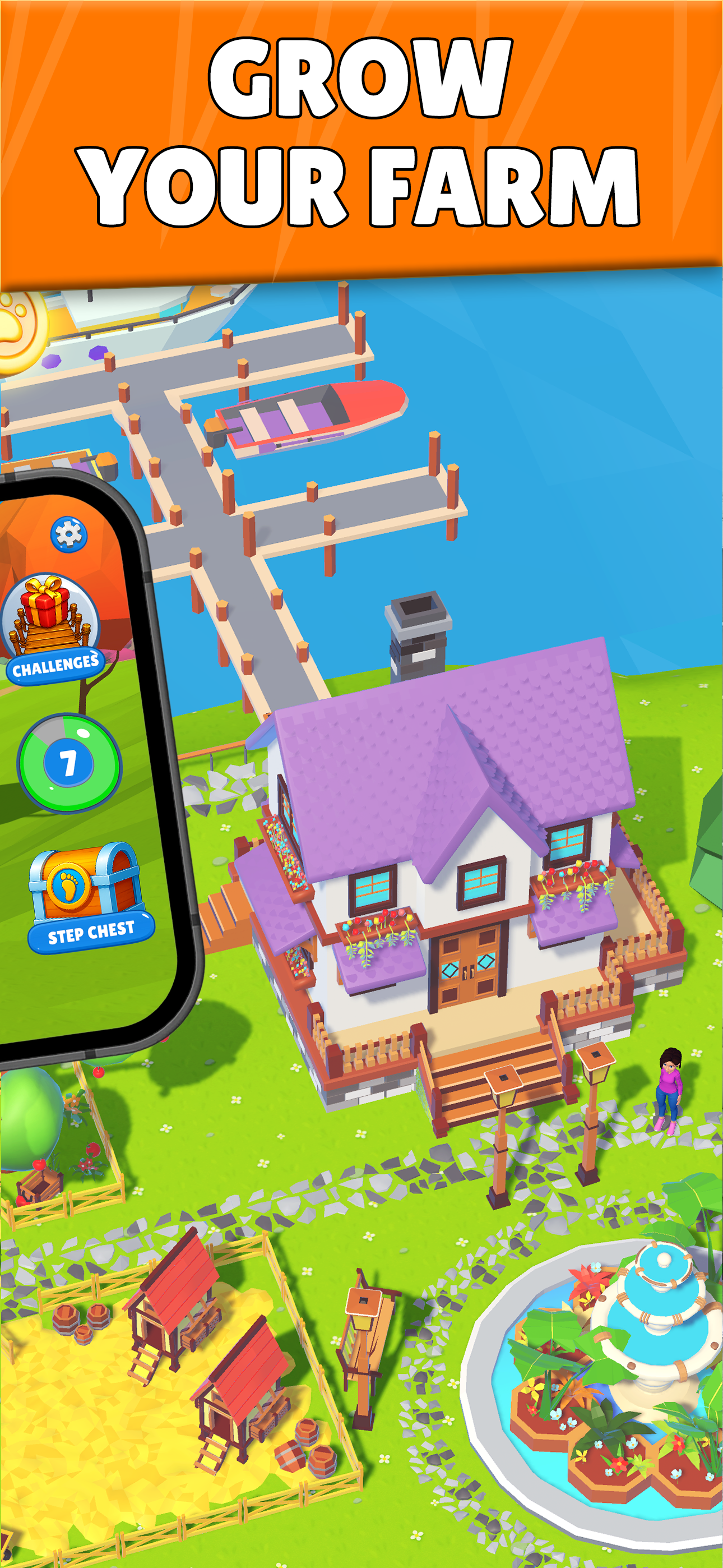 Joy Walk: Step Counter Game screenshot 3