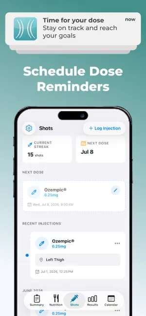Tracky: GLP-1 Tracker screenshot 4
