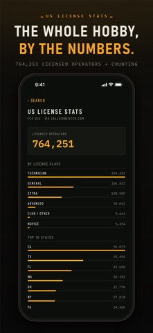 CallSign Check iPhone screenshot