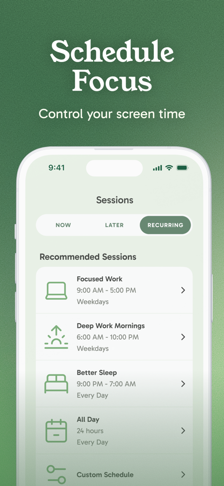 Freedom: Screen Time Control screenshot 4