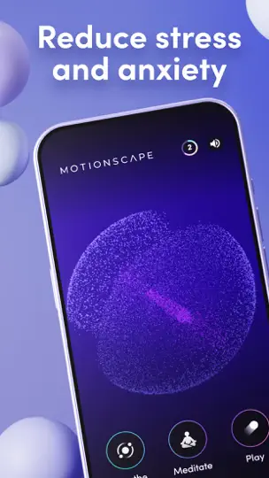 Captura de pantalla de Motionscape: Mindful Magic en iPhone 1