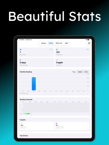 ReadMe - Book Tracker ipad screenshot 4