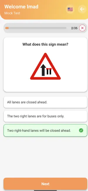 Road Sign Tests RTA UAE screenshot 4