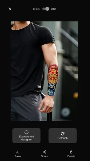 Tattoo Design Try On - Inkspe screenshot 3