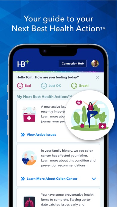 HealthBook Plus Screenshot