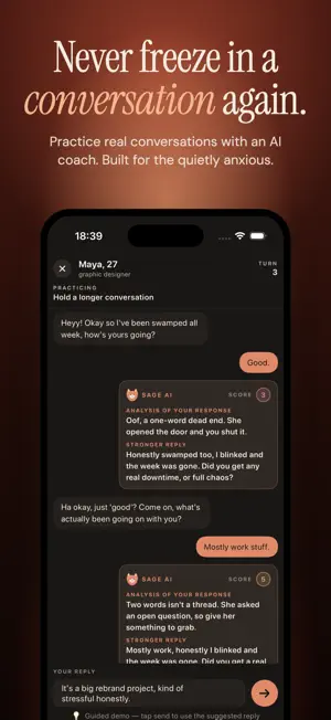 Konvo AI: Conversation Coach screenshot 1