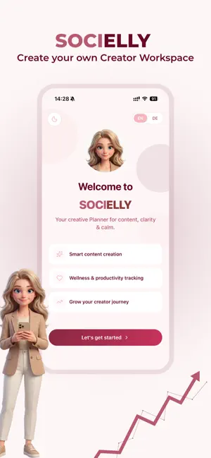 SOCIELLY: Creator OS Planner screenshot 1