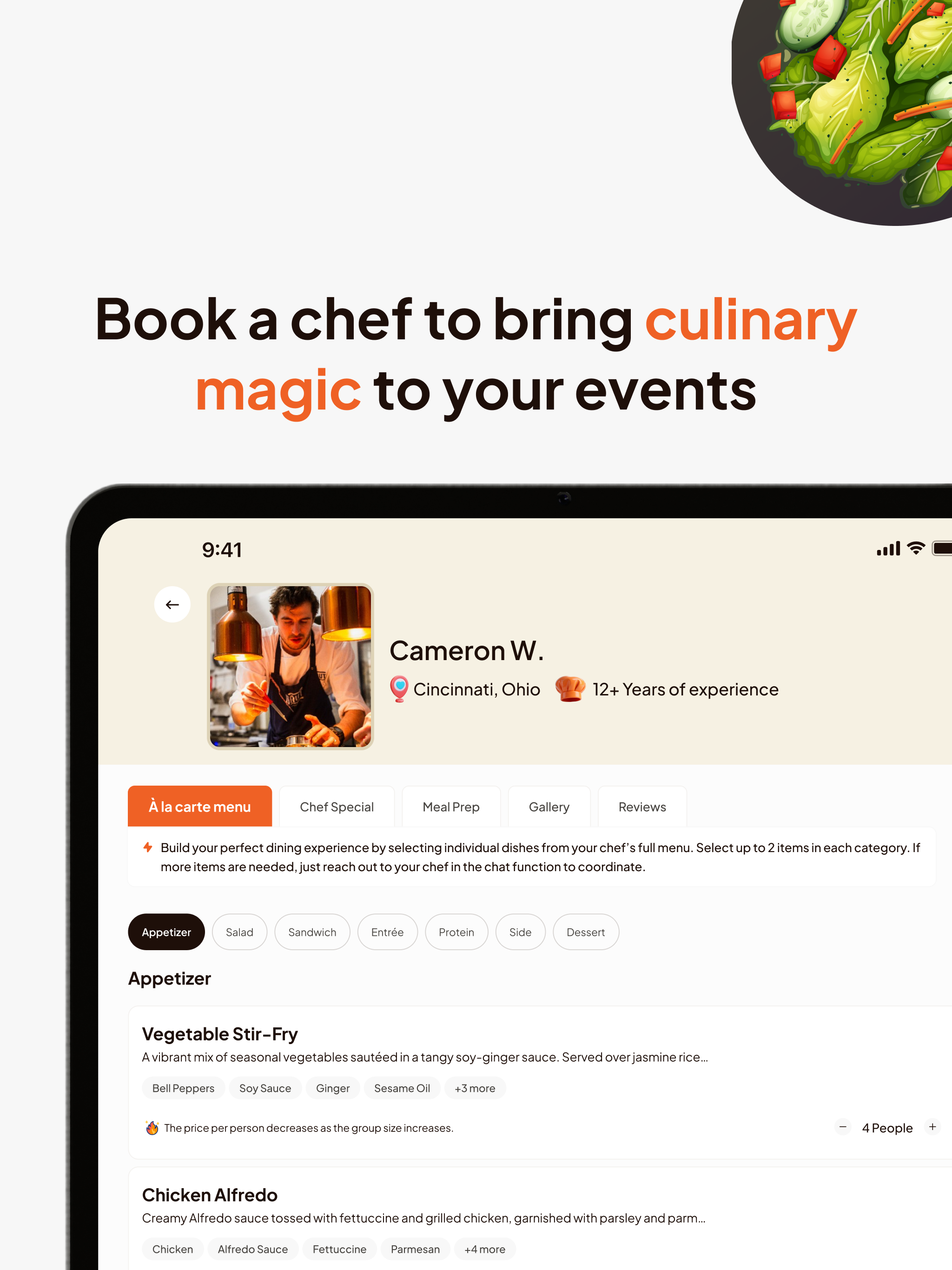 CookinGenie - Book a Chef screenshot 10