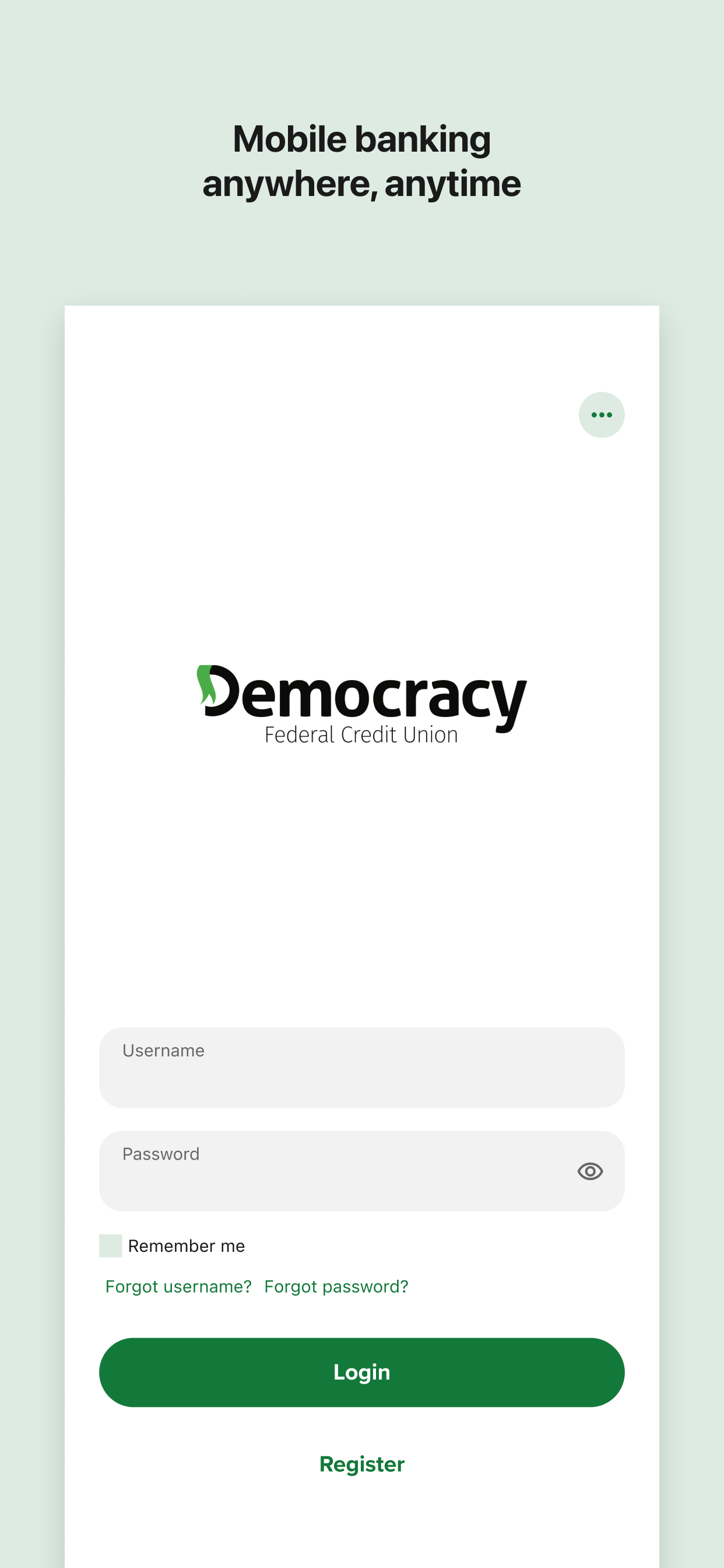 Democracy FCU Mobile