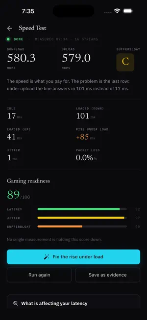 BufferSpeed screenshot 3