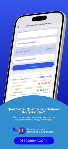 Juros Composto Fácil screenshot