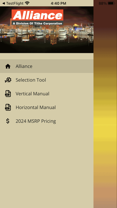 Screenshot #2 pour Alliance Selection Tool