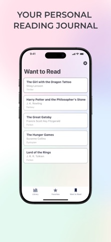 My Reads: Book Tracker screenshot
