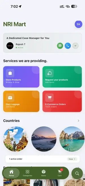 NRI Mart screenshot 2