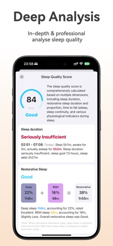 MindSleep: Nap & Sleep Tracker Screenshot 5 of 7