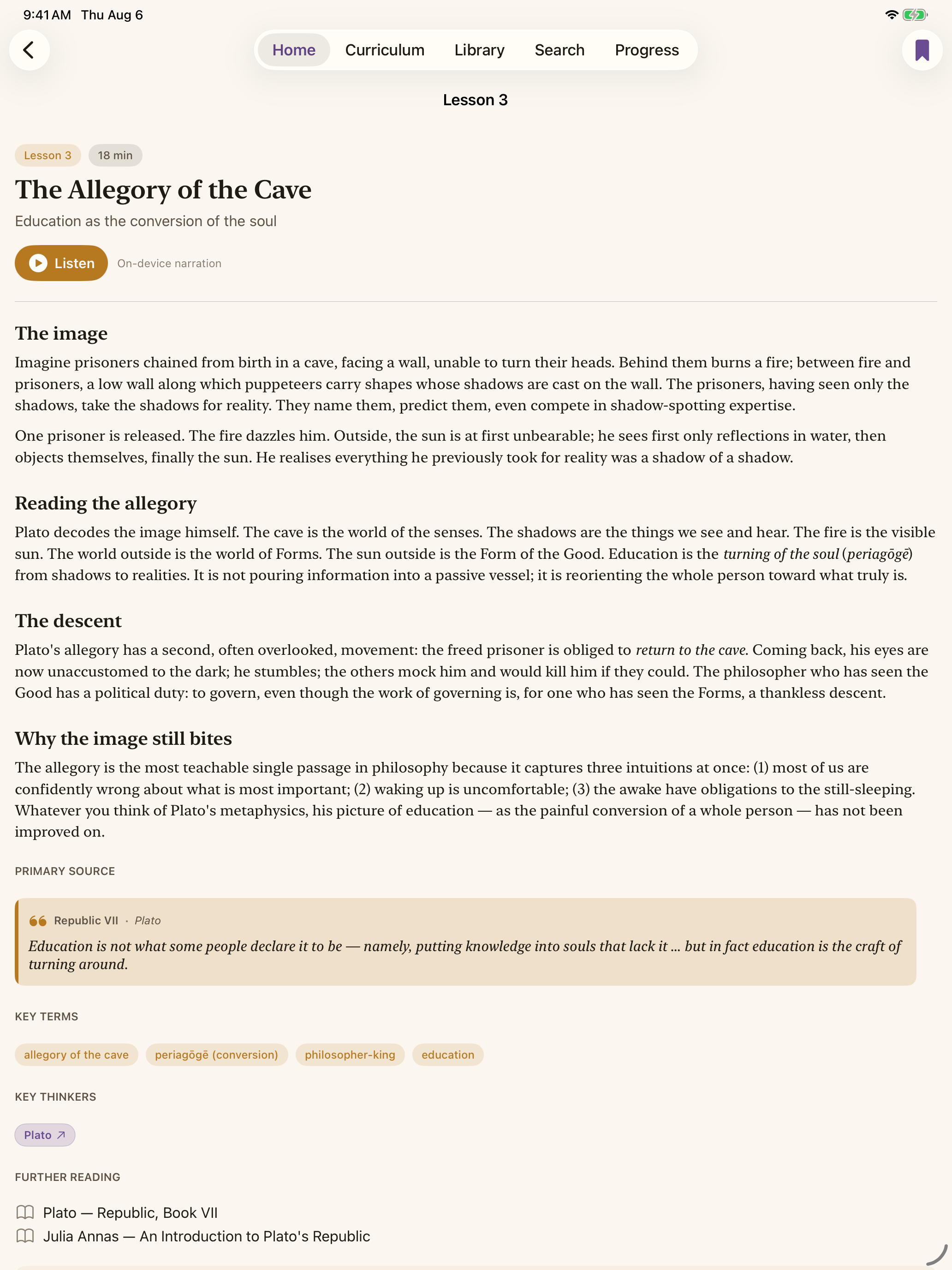 Liminal: Learn Philosophy screenshot 15