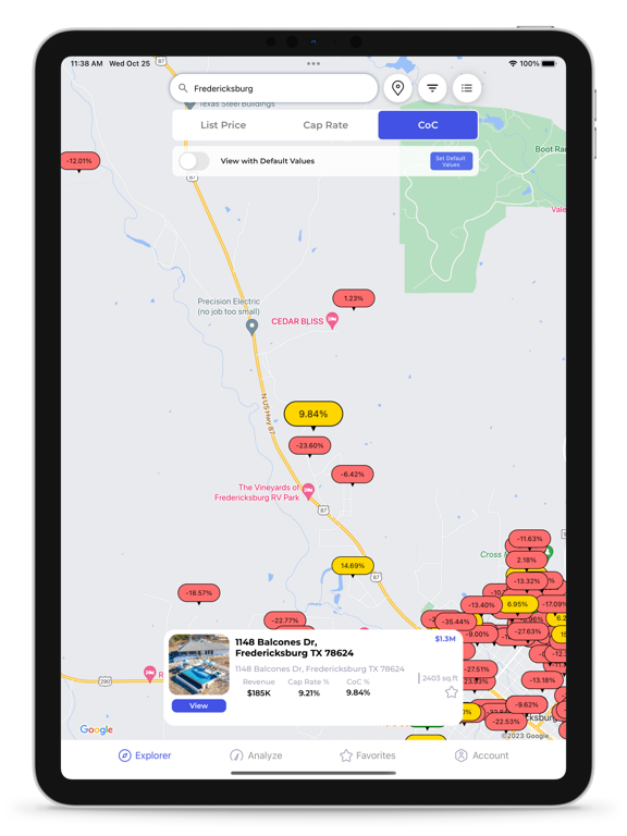 strIQ iPad screenshot 1 - Finance app