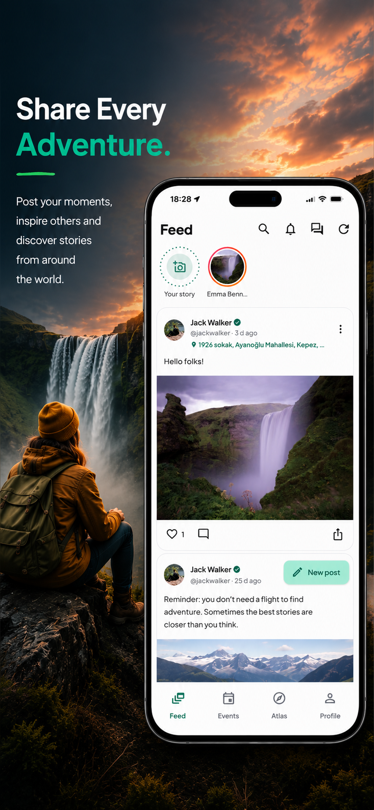 Flockmap: Memories & Friends screenshot 5