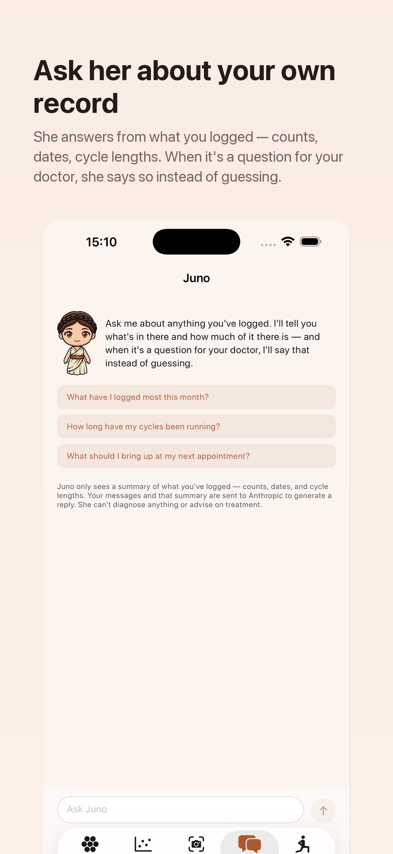 Screenshot 8 of PCOS Juno: Symptom Tracker App