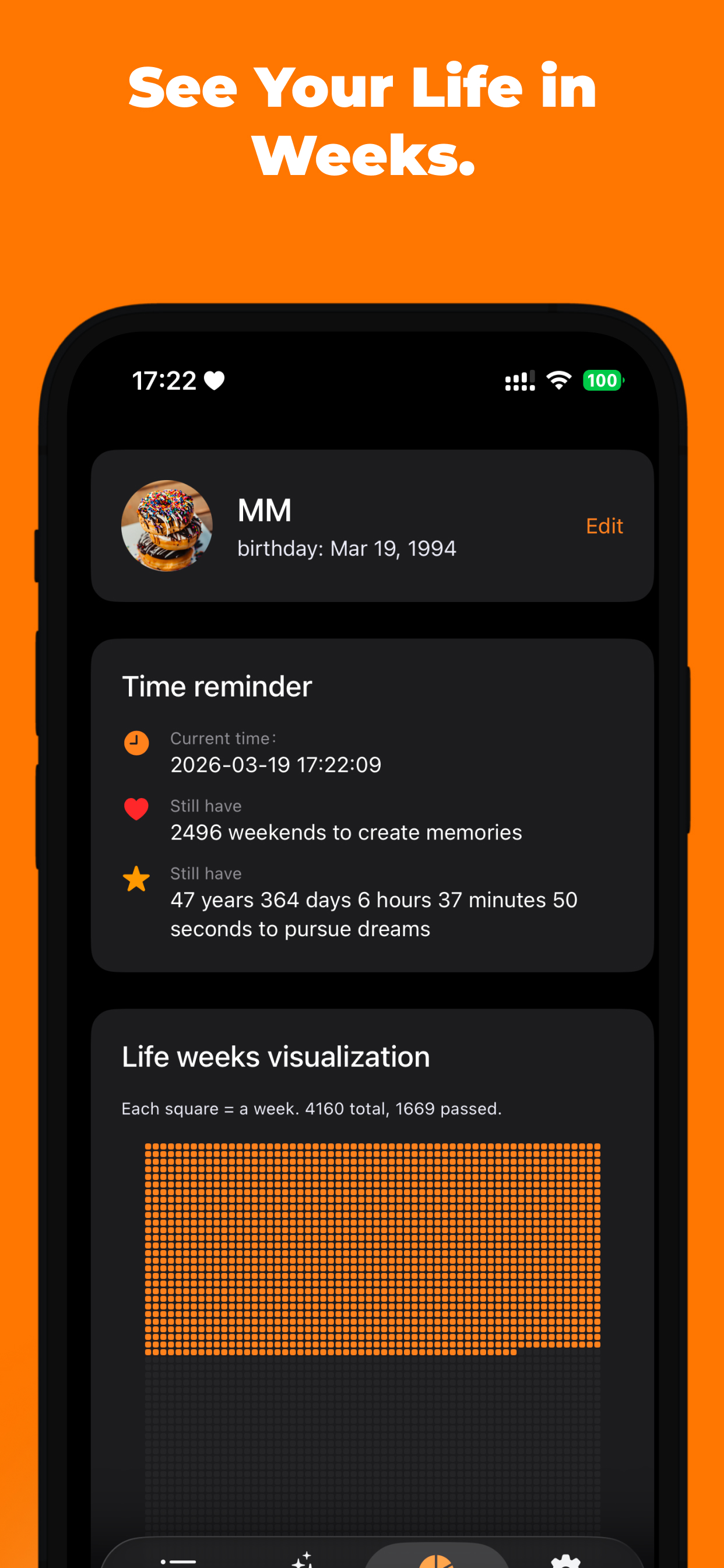 Bucket List: Life Calendar