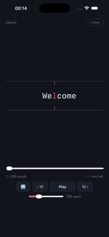 FlashRead: Speed Reader screenshot
