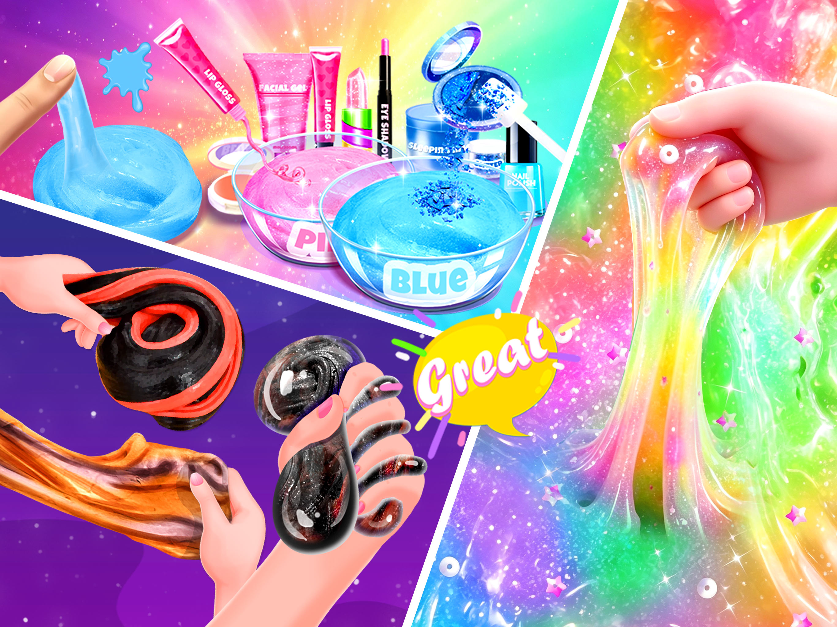 Makeup Slime: Glitter Dumpling screenshot 14