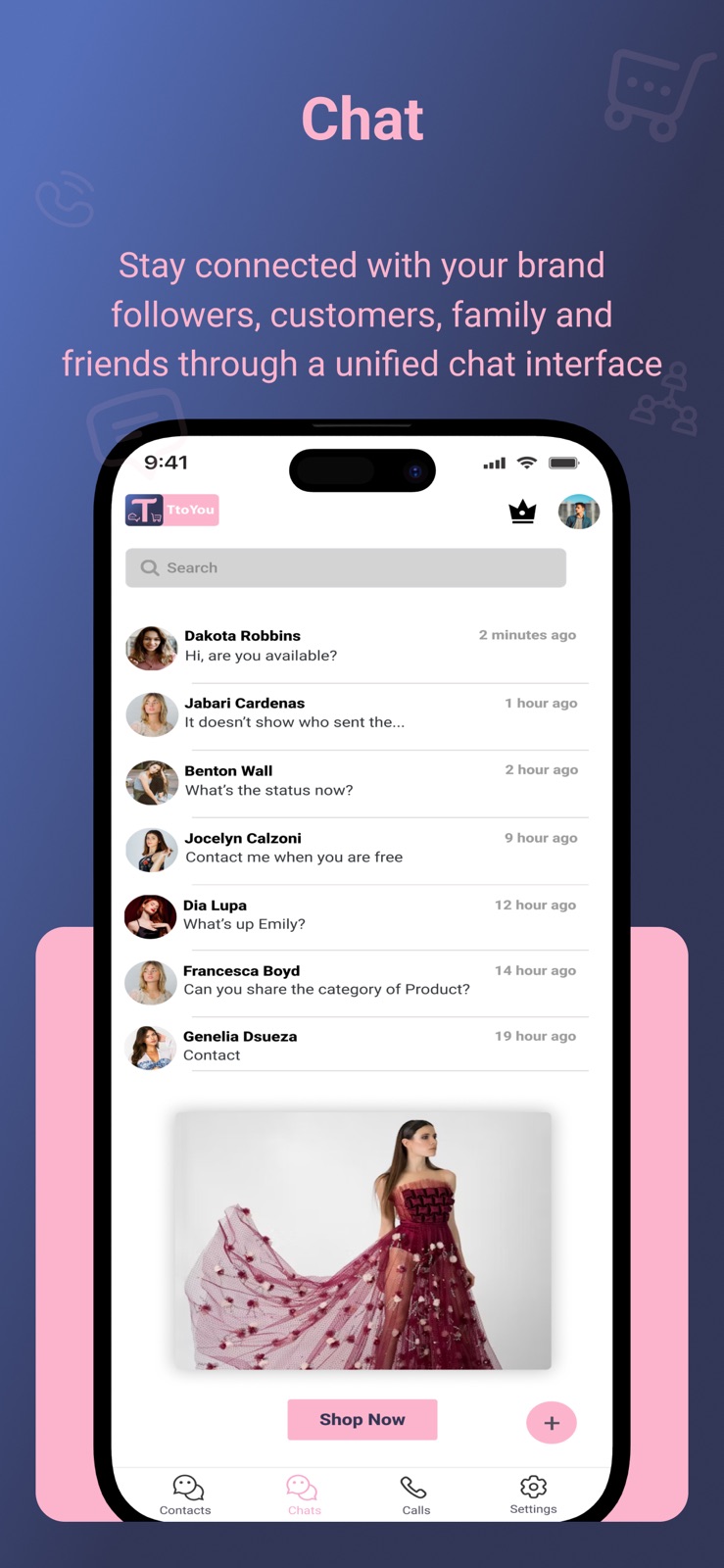 TtoYou Chat iphone screenshot 2