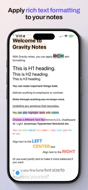 Gravity Notes - Smart Notes screenshot 4