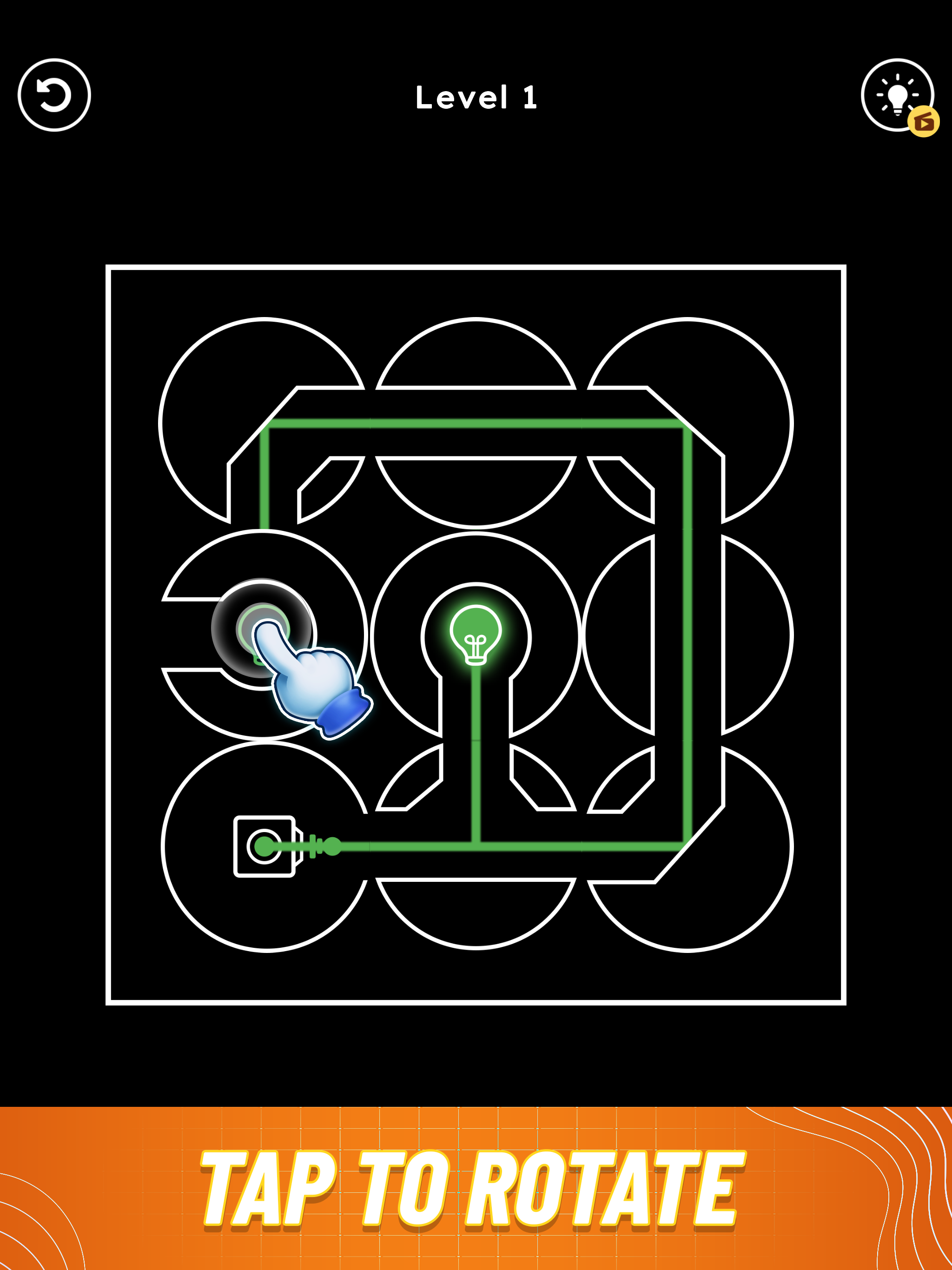 Laser Bounce Puzzle
