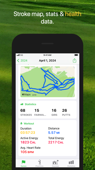 Golf Quartz › Watch + Golf GPS Screenshot
