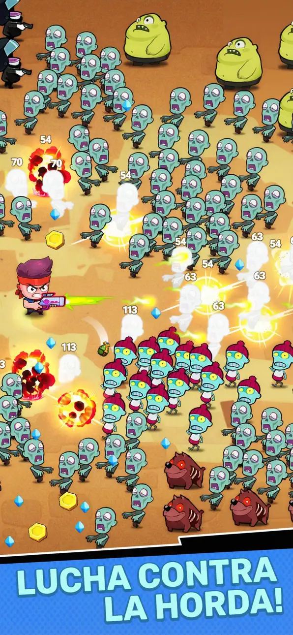 Zombusters iOS Mod IPA screenshot 3 - iOS game interface
