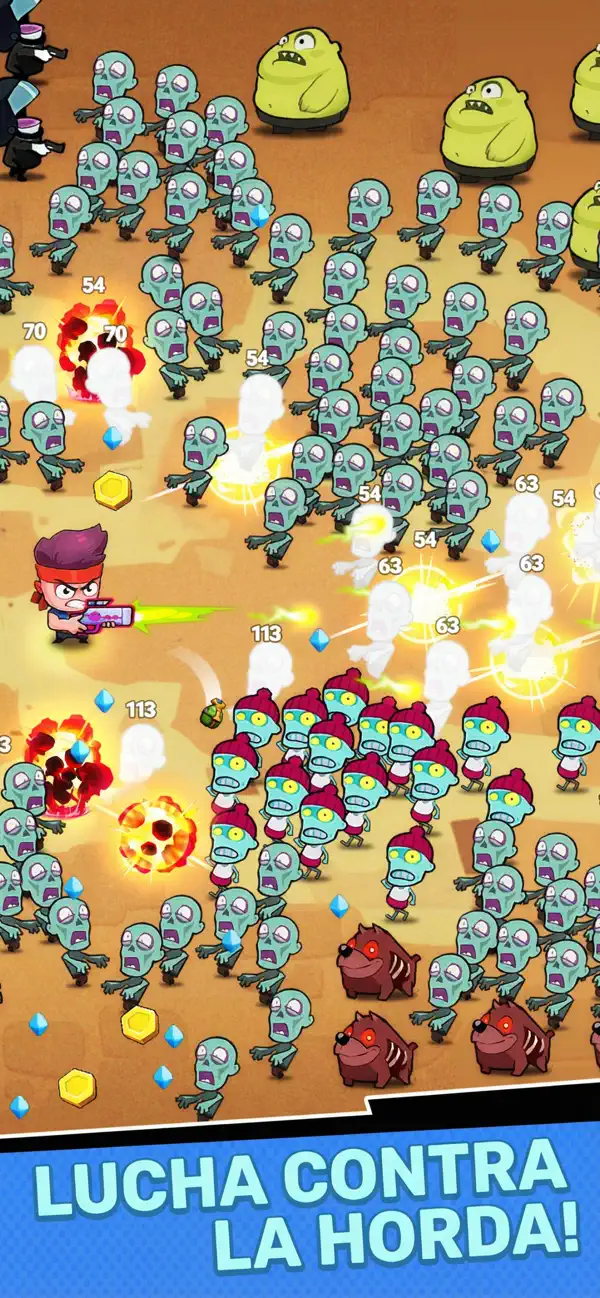 Zombusters iOS Mod IPA screenshot 3 - iOS game interface