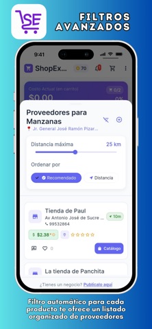 ShopExpert screenshot