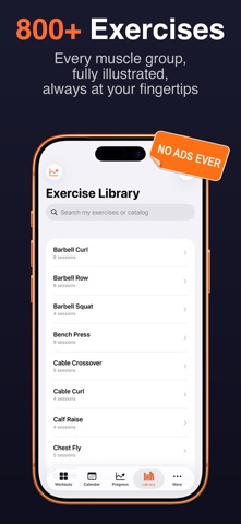 Lift: Gym Workout Tracker screenshot